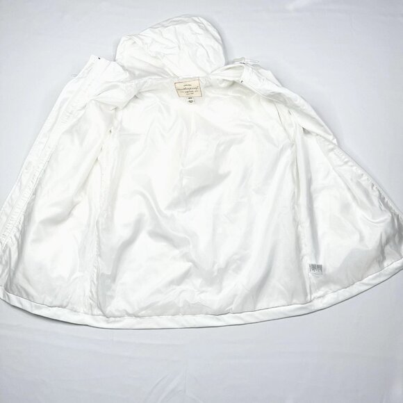 NEW Weatherproof Vintage Rain Slicker Jacket Women's Full Zip Lined White - Picture 7 of 9